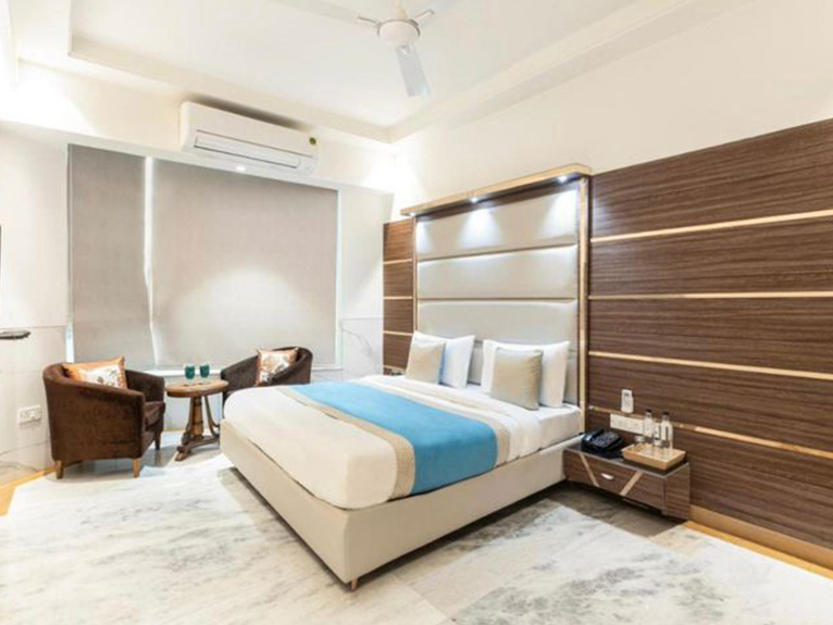Sleeping pods inside delhi airport